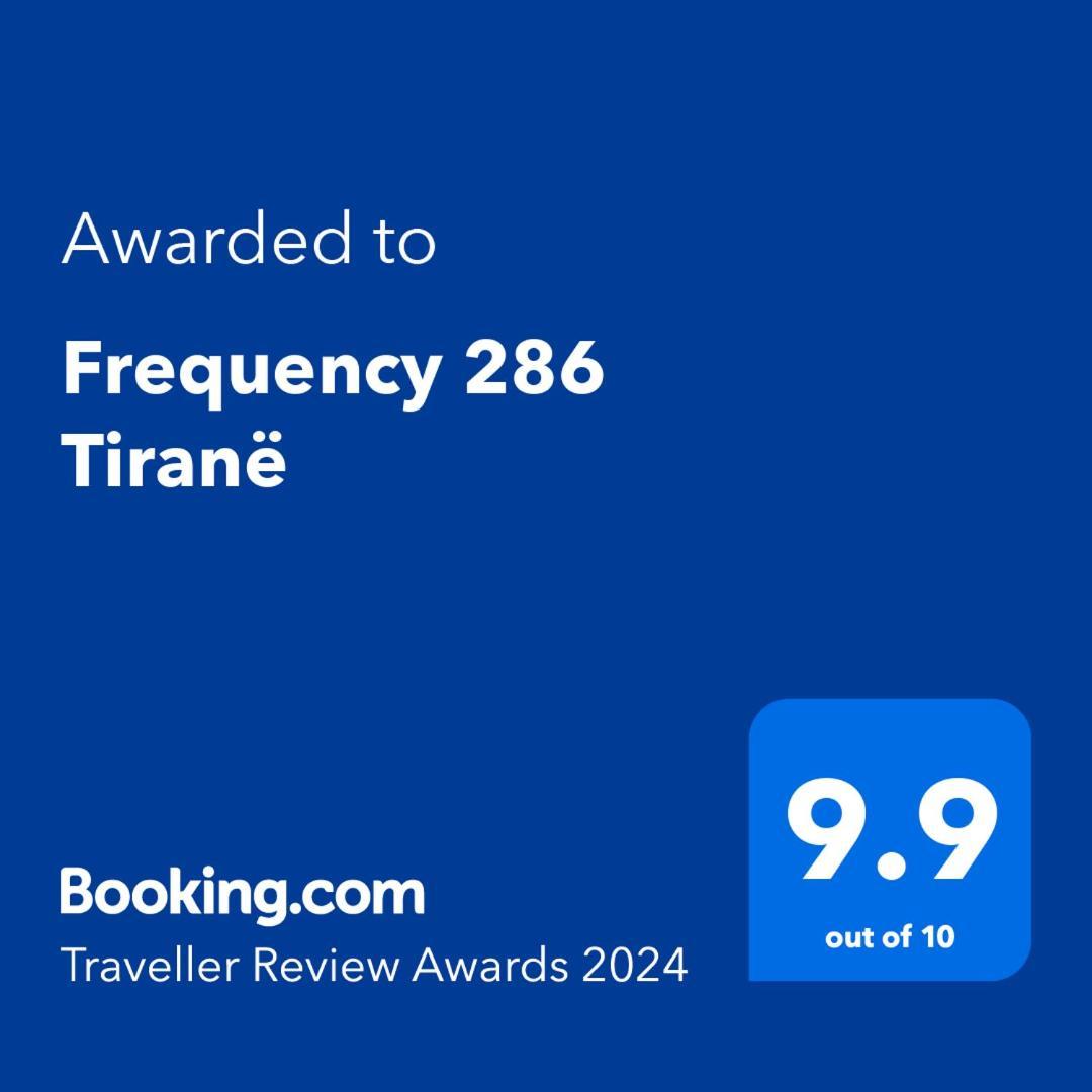 Frequency 286 Tirane Apartment Exterior foto